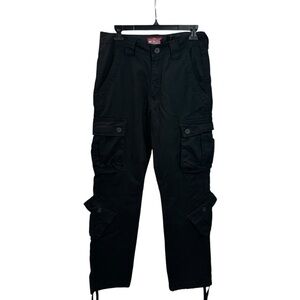 Brand new with Tags Men’s Matchstick Brand Cargo Pants Black Size 29